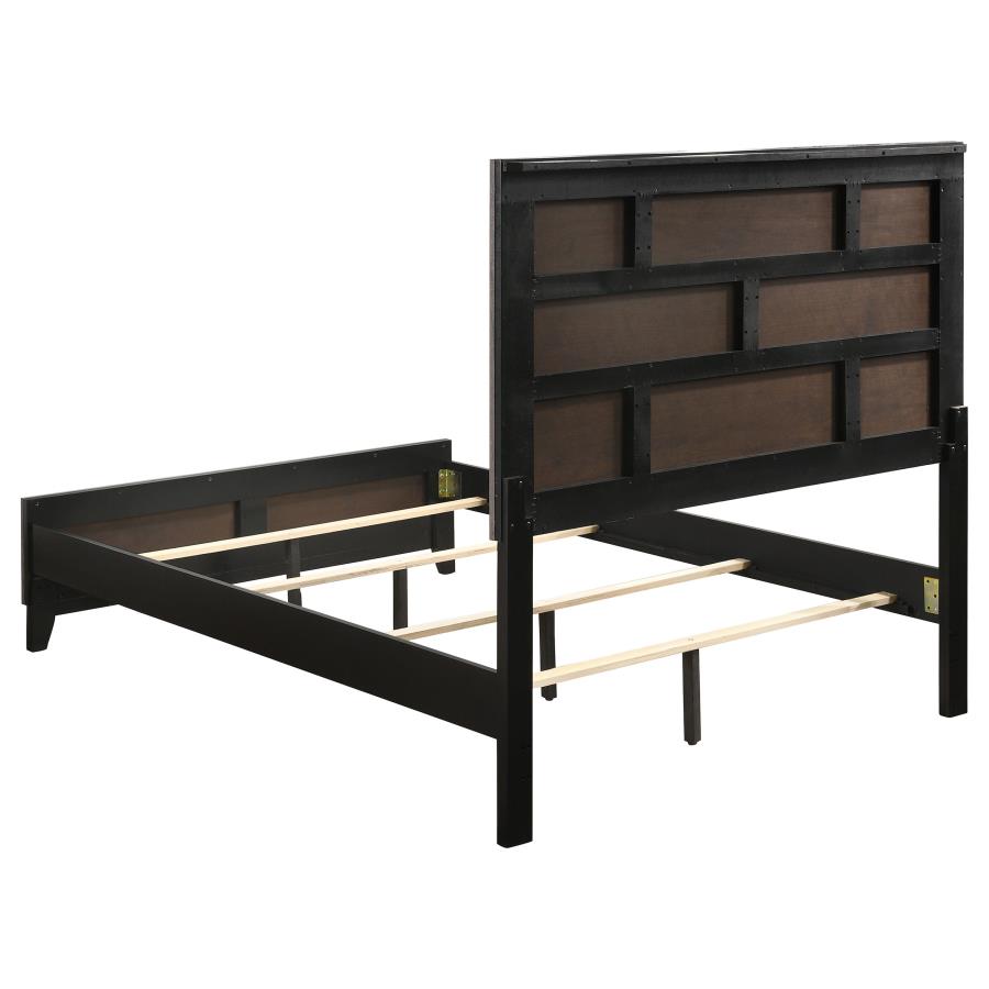 Watson Five-piece Queen Bedroom Set Grey Oak view 4