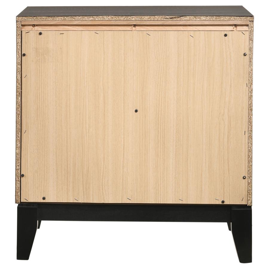 Watson 2-drawer Nightstand Grey Oak view 6