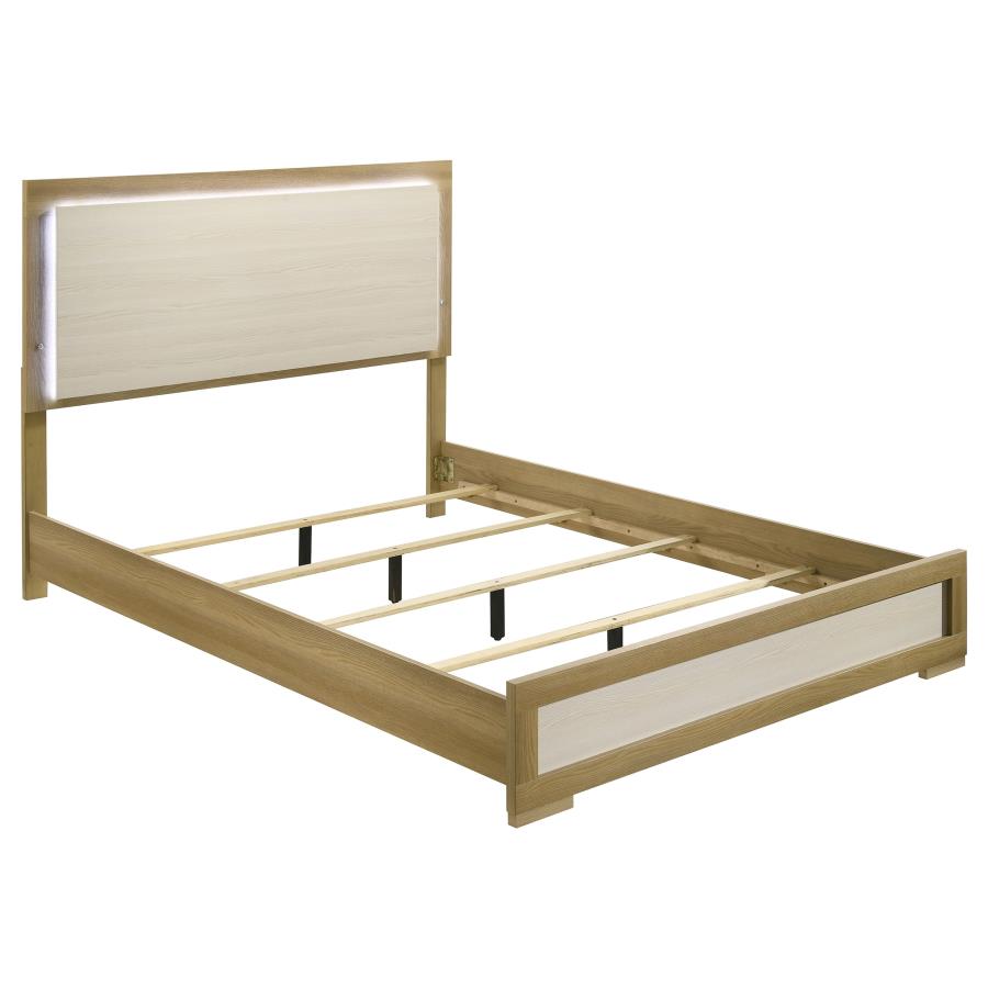 Hyland 4-piece Queen Bedroom Set Natural view 3