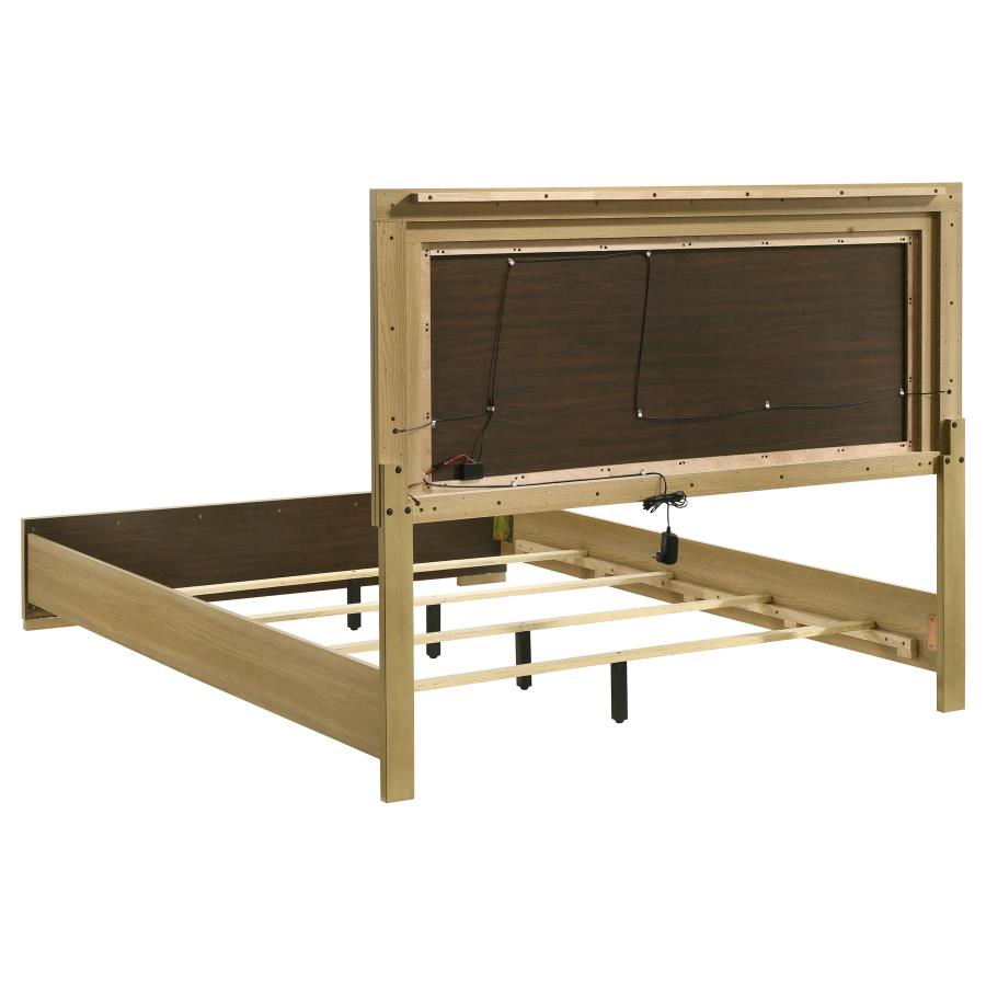 Hyland 5-piece Queen Bedroom Set Natural view 4