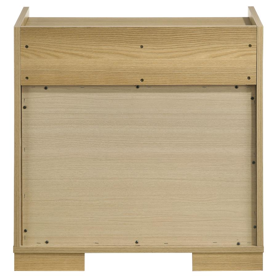 Hyland 2-drawer Nightstand Bedside Table Natural view 6