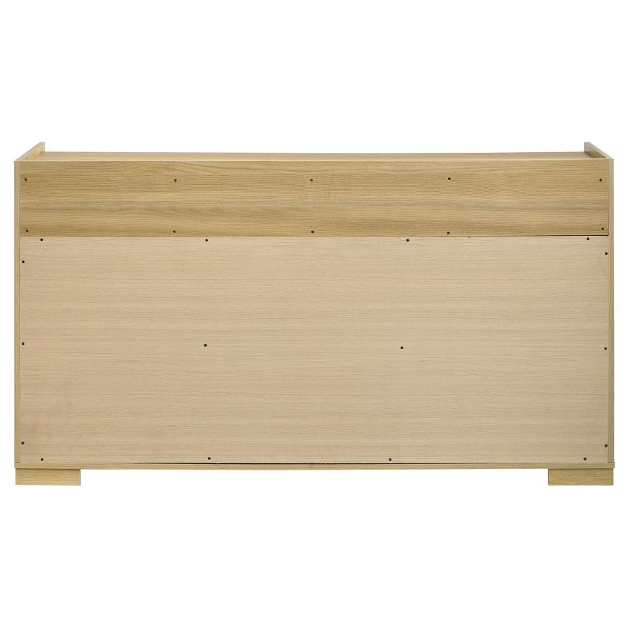 Hyland 6-drawer Dresser Natural view 6