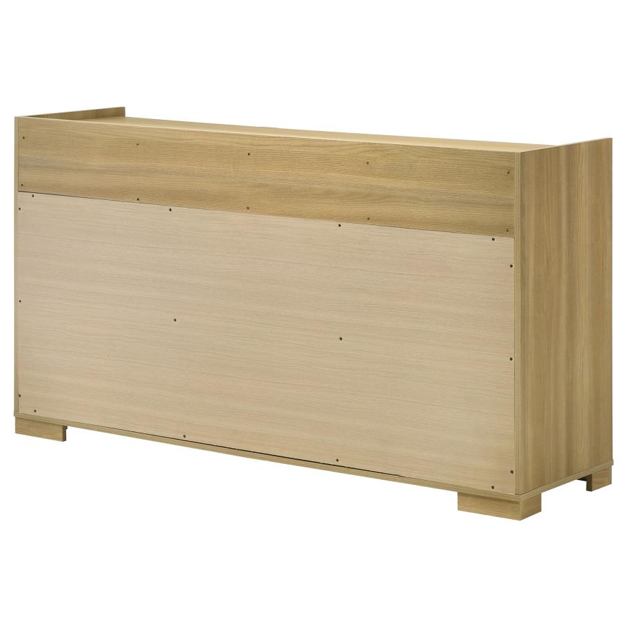 Hyland 6-drawer Dresser Natural view 7