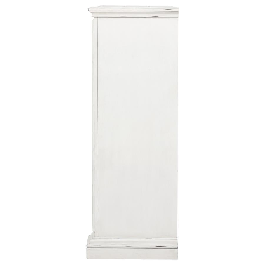 McKinney 5-drawer Bedroom Chest of Drawers Vintage White view 5