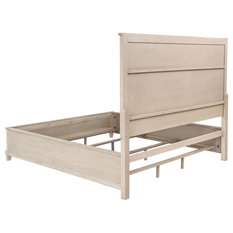 Pembroke 5-piece Eastern King Bedroom Set Washed Oak view 4