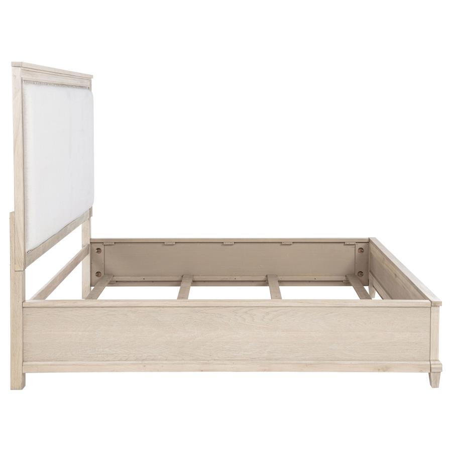 Pembroke 66-inch Eastern King Panel Bed Washed Oak view 6