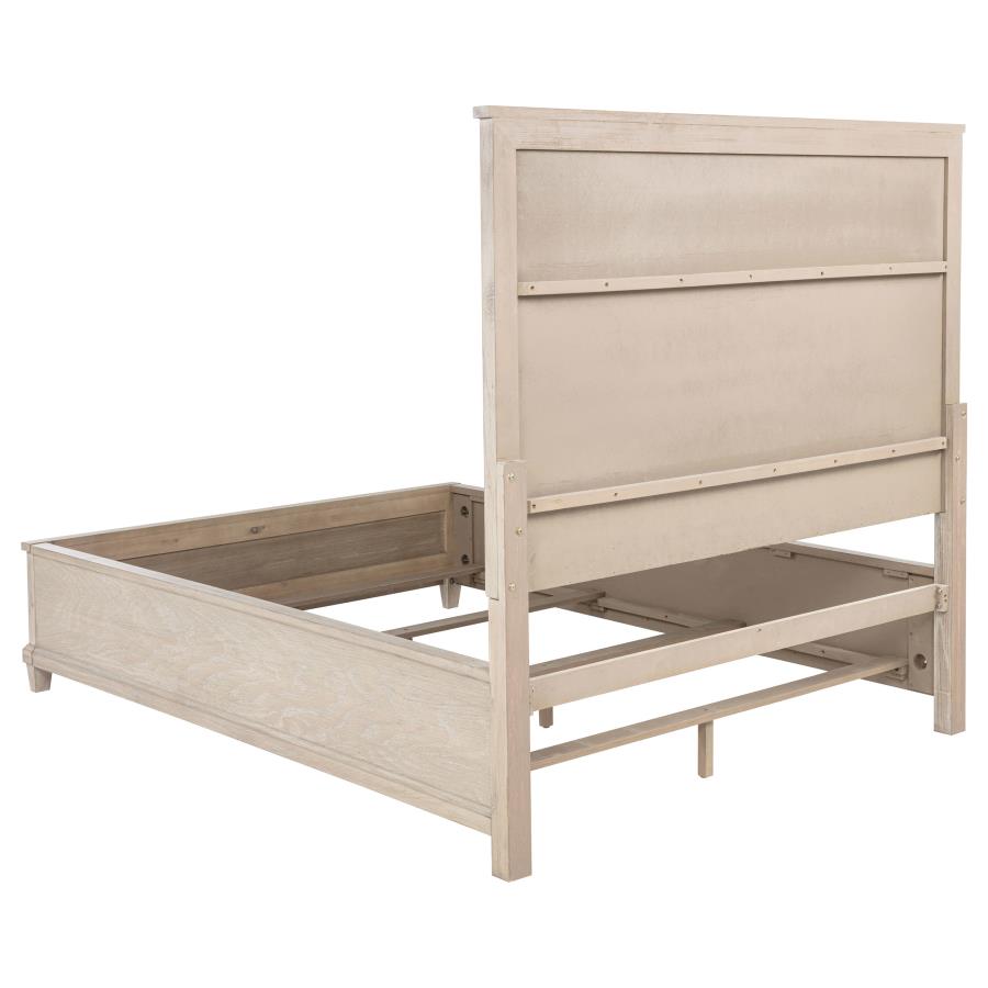 Pembroke 66-inch Queen Panel Bed Washed Oak view 4