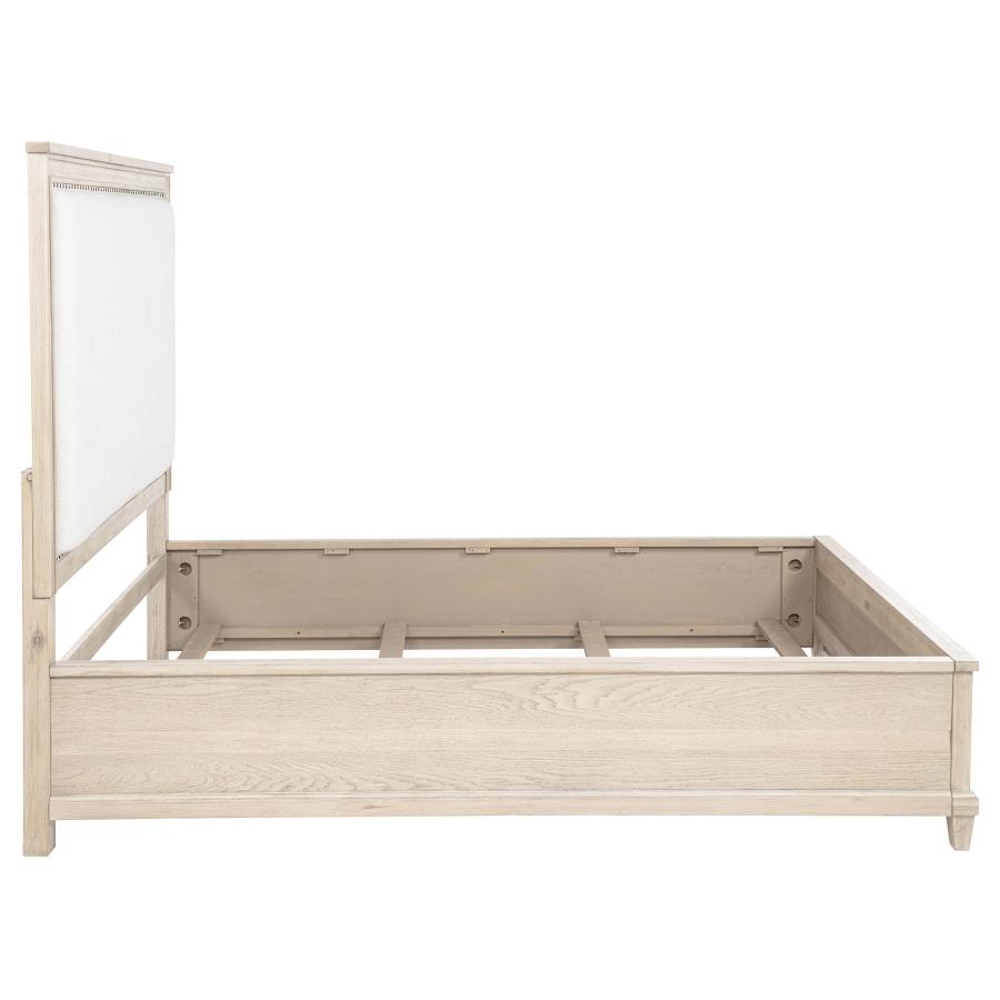 Pembroke 66-inch Queen Panel Bed Washed Oak view 5