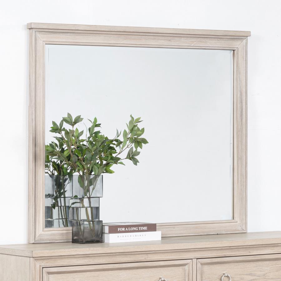 Pembroke Dresser Mirror Washed Oak view 2