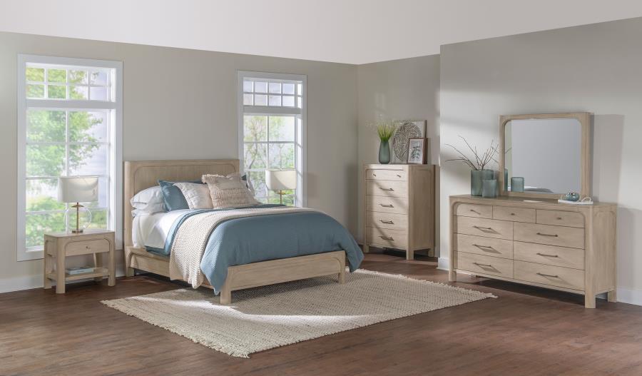 Solano Dresser Mirror Weathered Mango view 6