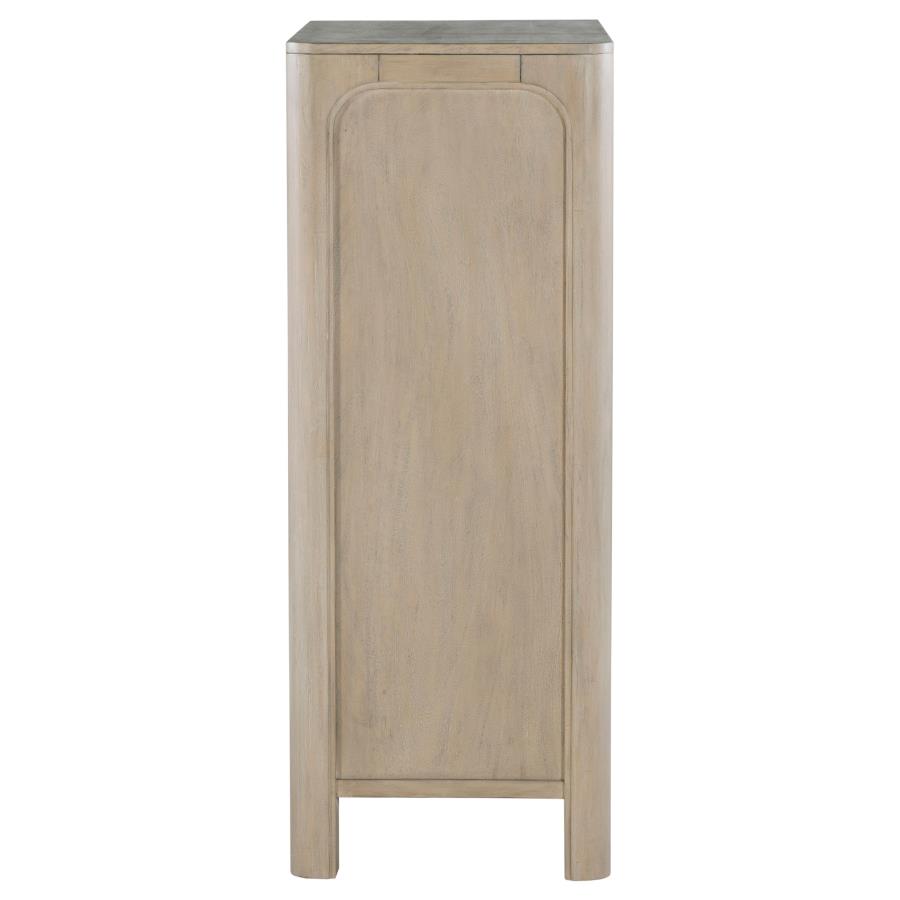 Solano 5-drawer Bedroom Chest of Drawers Weathered Mango view 5
