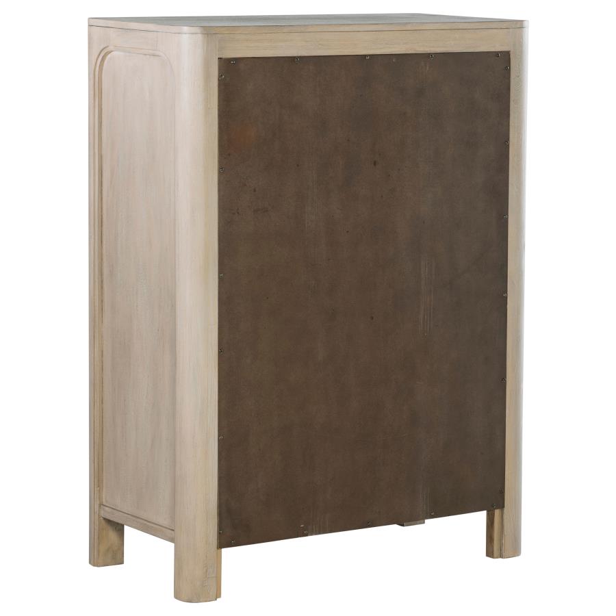 Solano 5-drawer Bedroom Chest of Drawers Weathered Mango view 6
