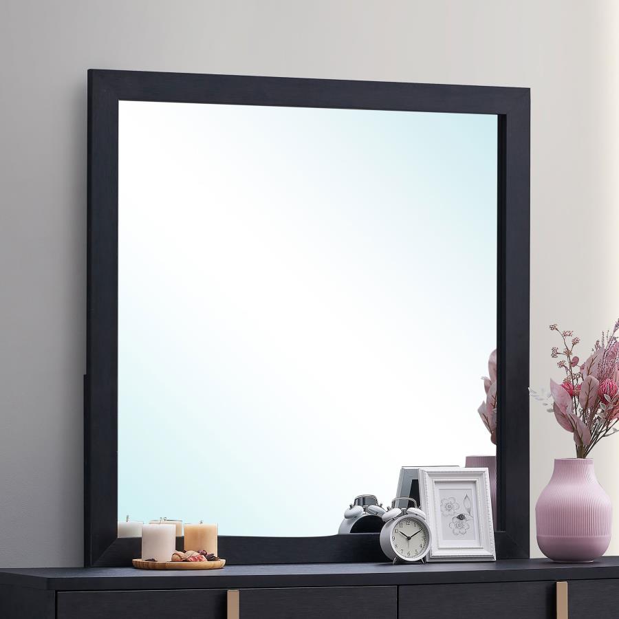 Marceline Dresser Mirror Black view 2