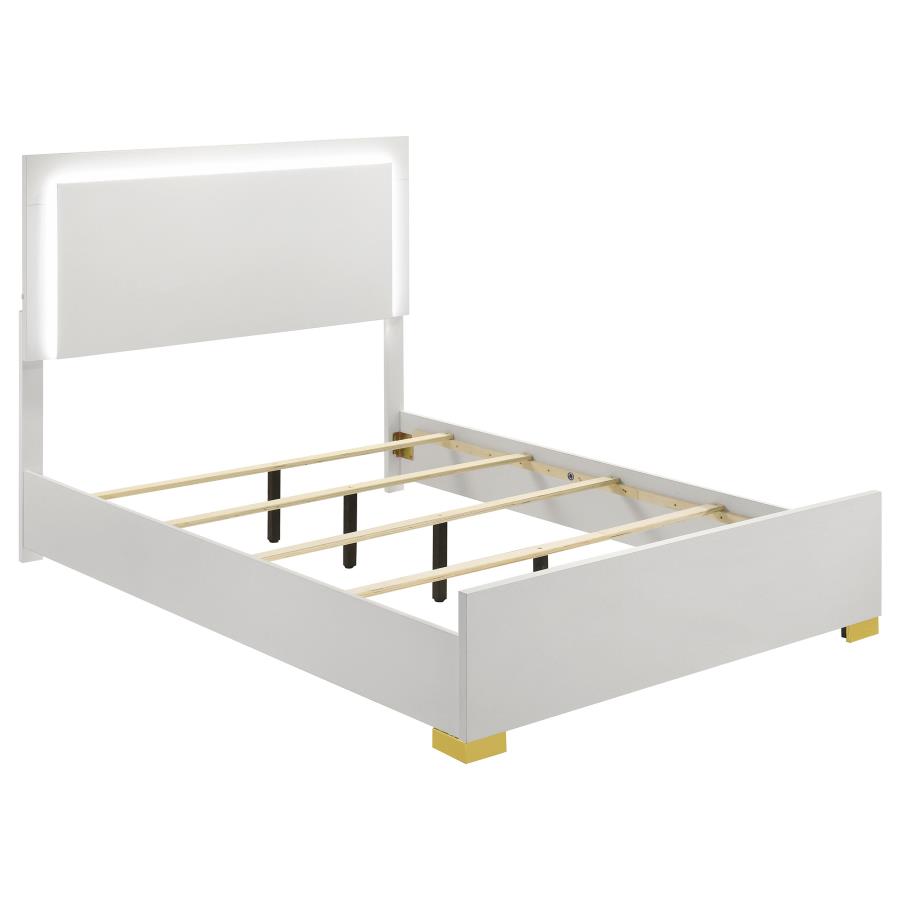 Marceline 5-piece Full Bedroom Set White view 3