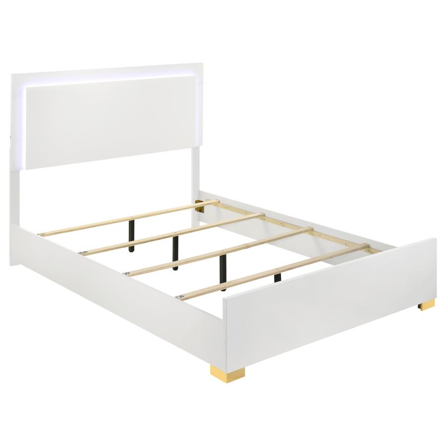 Marceline 4-piece Queen Bedroom Set White view 3