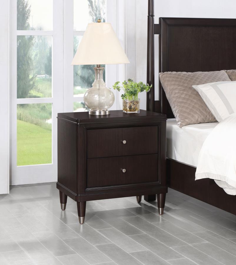 Emberlyn 2-drawer Nightstand Brown view 2