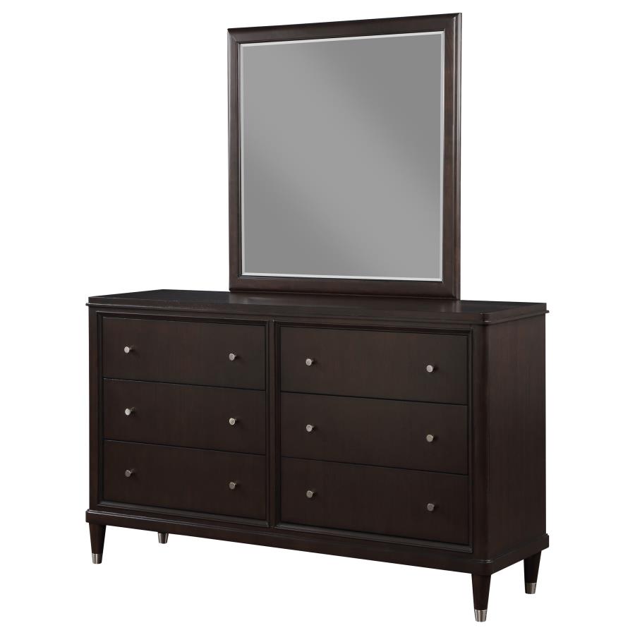 Emberlyn 6-drawer Dresser with Mirror Brown view 4