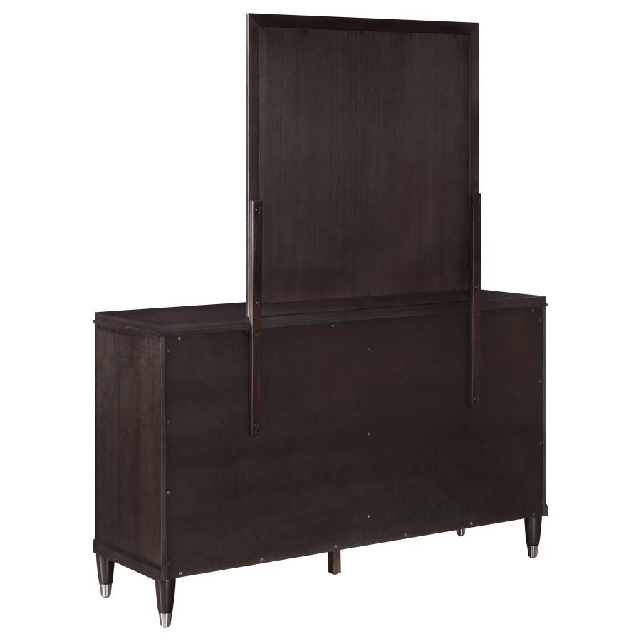 Emberlyn 6-drawer Dresser with Mirror Brown view 6