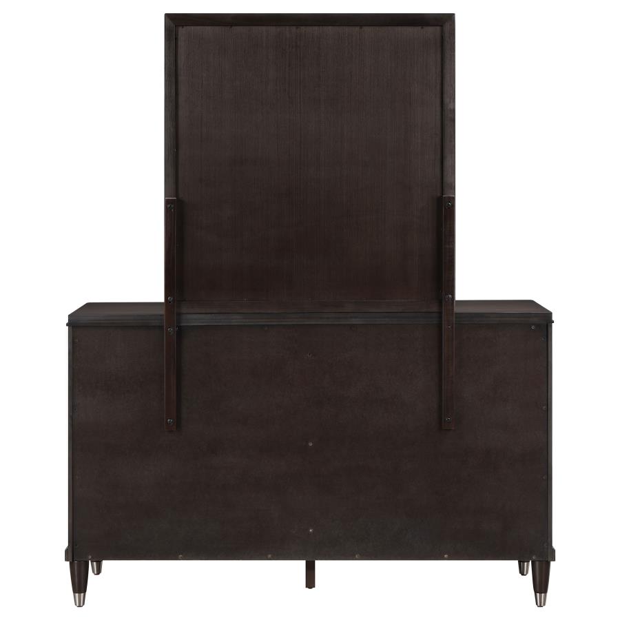 Emberlyn 6-drawer Dresser with Mirror Brown view 7