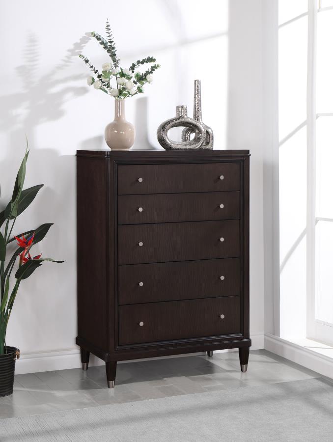Emberlyn 5-drawer Bedroom Chest Brown view 2
