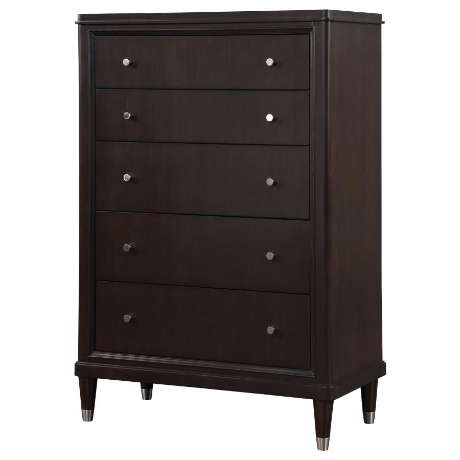 Emberlyn 5-drawer Bedroom Chest Brown view 4