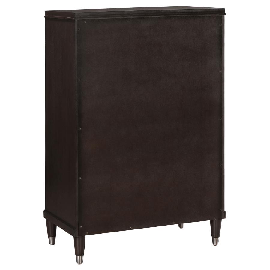 Emberlyn 5-drawer Bedroom Chest Brown view 6
