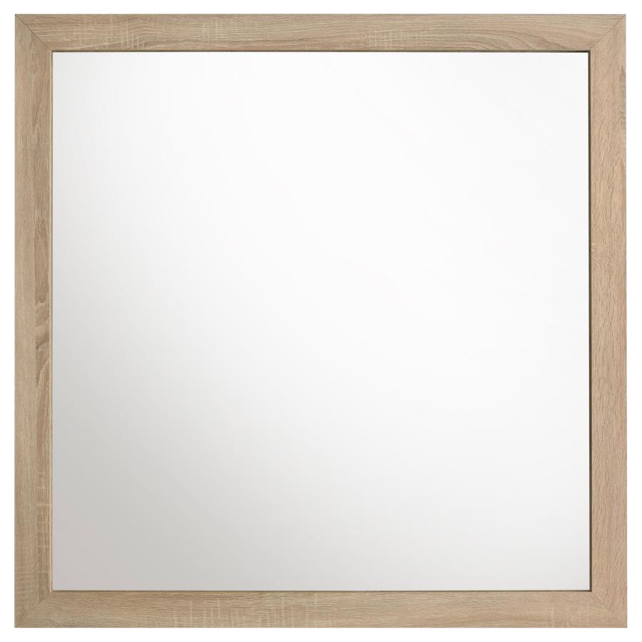 Arielle Dresser Mirror Light Oak view 3