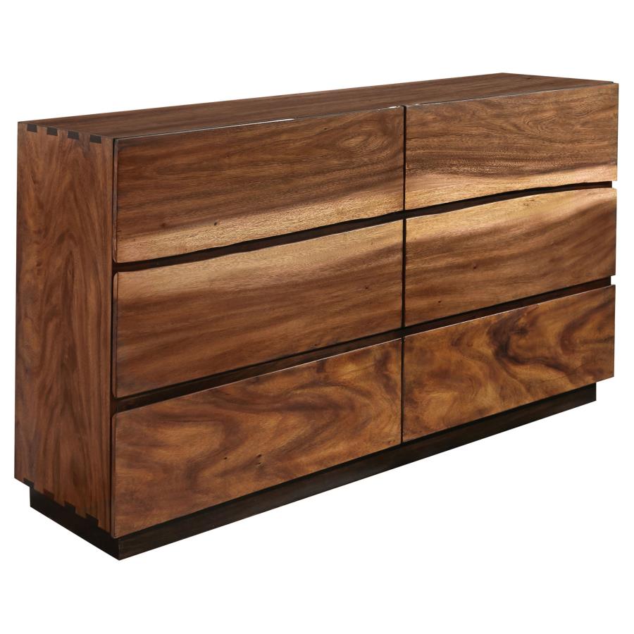 Winslow 4-piece Eastern King Bedroom Set Smokey Walnut view 5