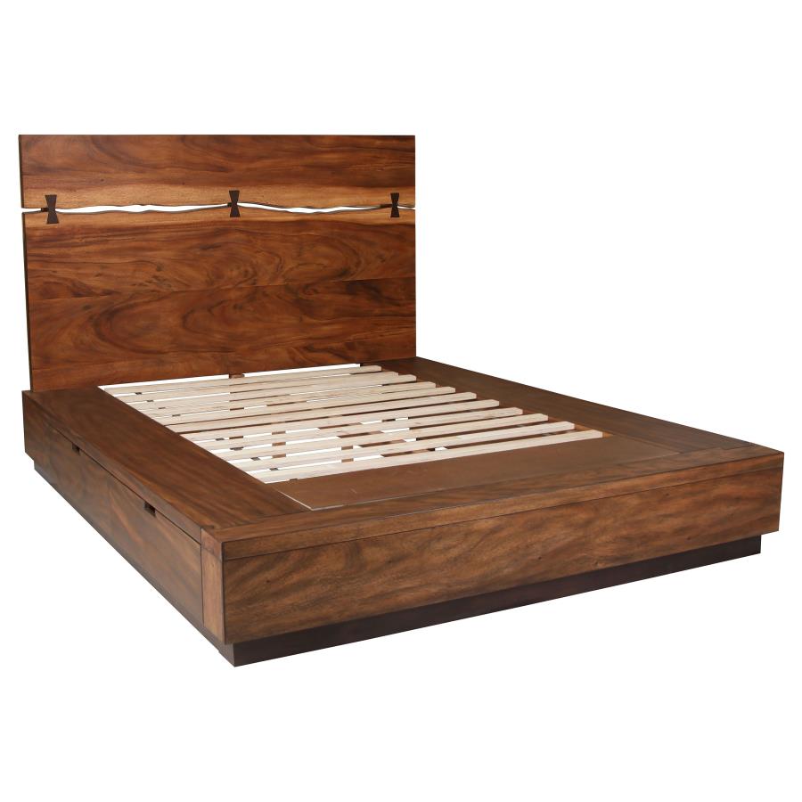 Winslow 5-piece Eastern King Bedroom Set Smokey Walnut view 3