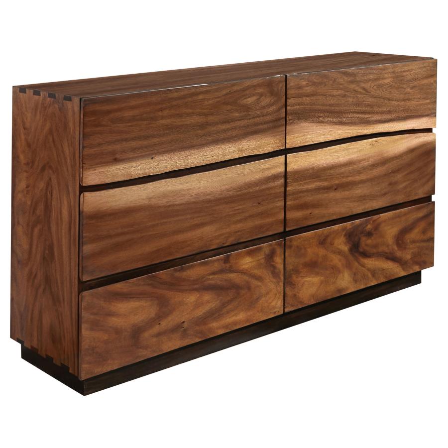 Winslow 5-piece Eastern King Bedroom Set Smokey Walnut view 5