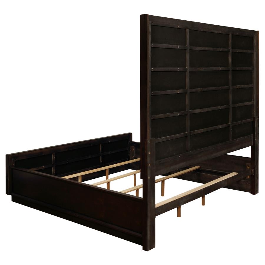Durango 77-inch Eastern King Panel Bed Smoked Peppercorn view 4