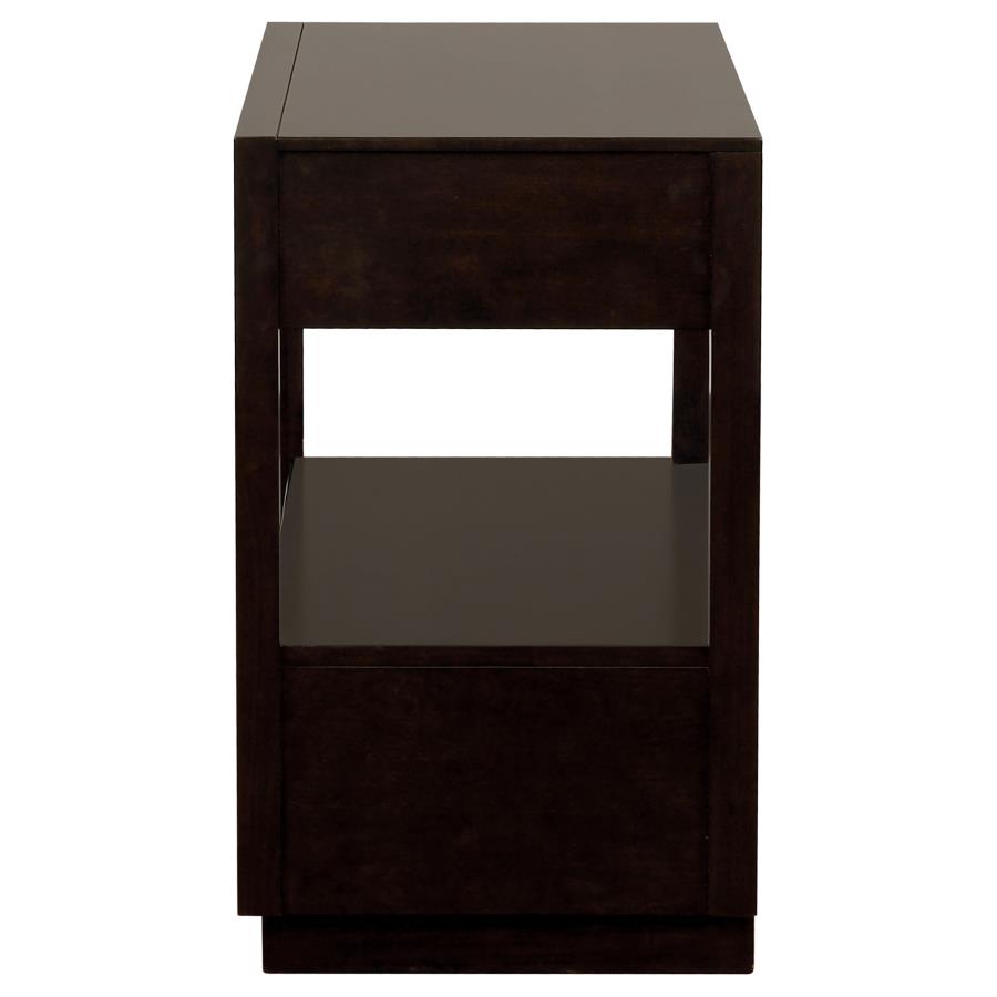 Durango 2-drawer Nightstand Smoked Peppercorn view 5