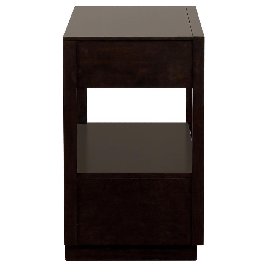 Durango 2-drawer Nightstand Smoked Peppercorn view 6