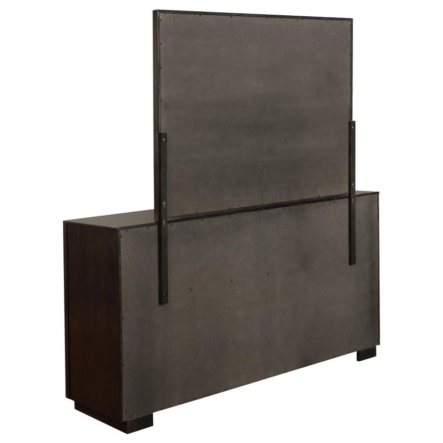 Durango 8-drawer Dresser with Mirror Smoked Peppercorn view 6