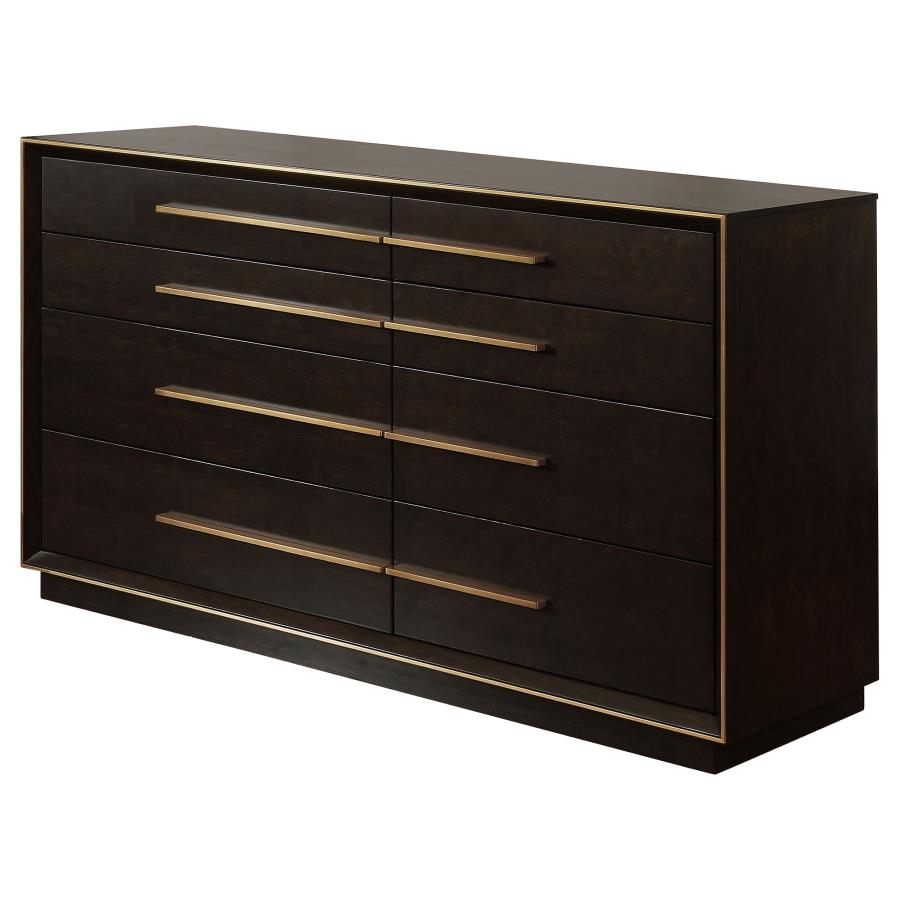 Durango 8-drawer Dresser Smoked Peppercorn view 4