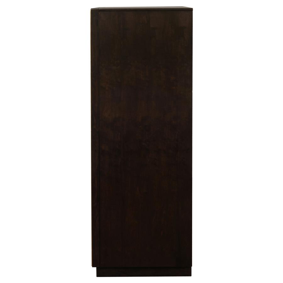 Durango 5-drawer Bedroom Chest Smoked Peppercorn view 5