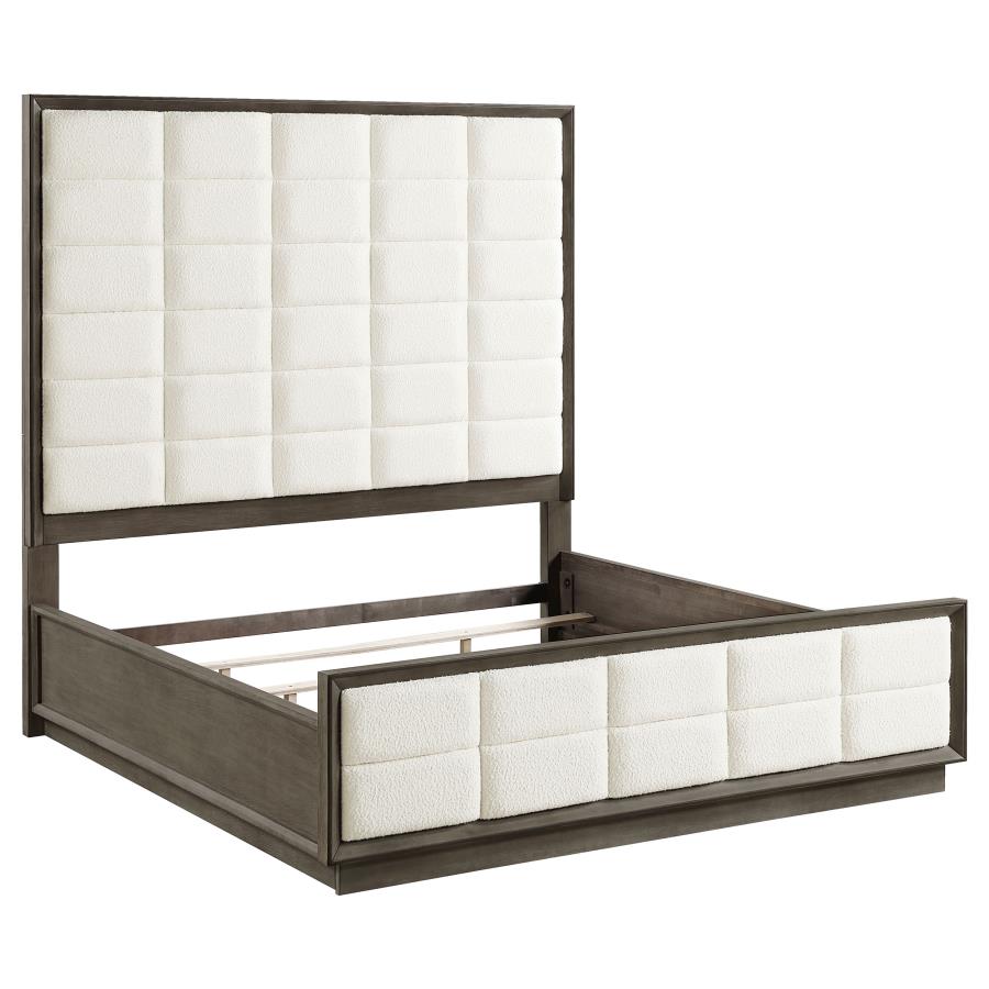 Durango 5-piece Eastern King Bedroom Set Taupe Oak view 3