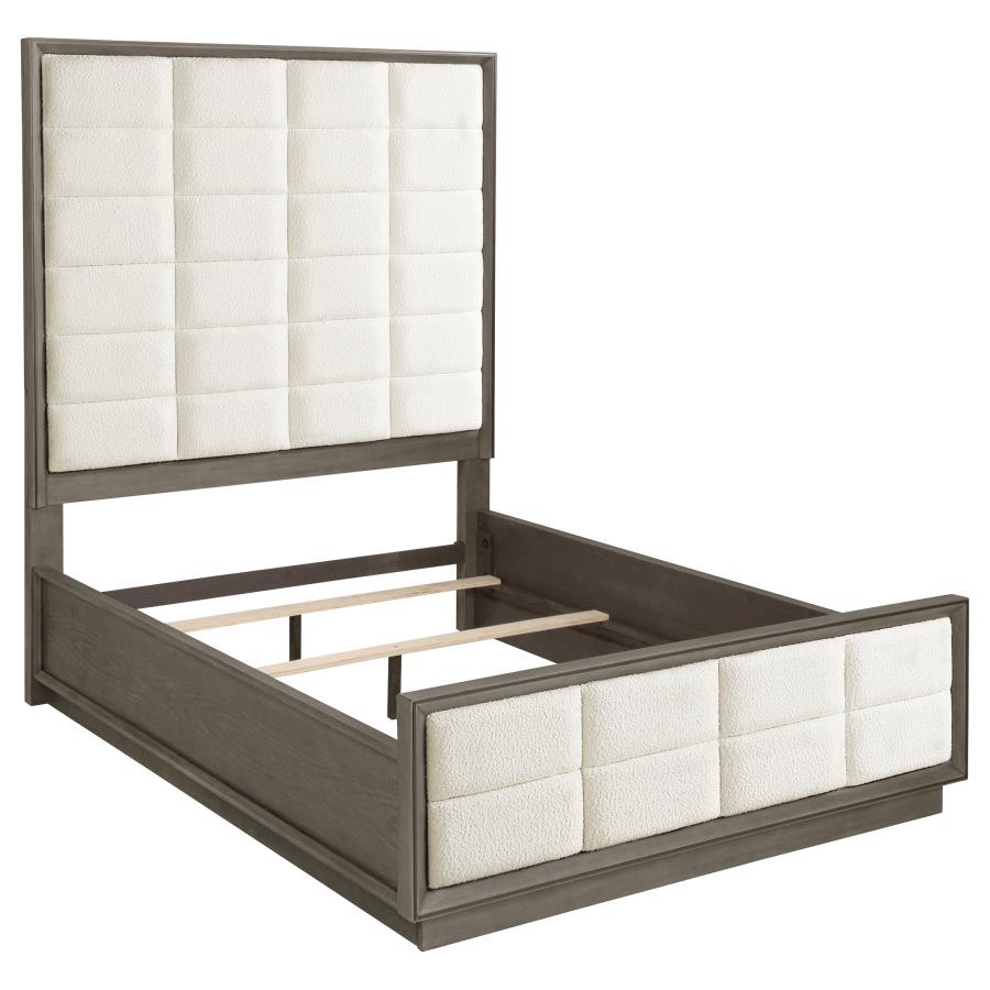Durango 4-piece Queen Bedroom Set Taupe Oak view 3