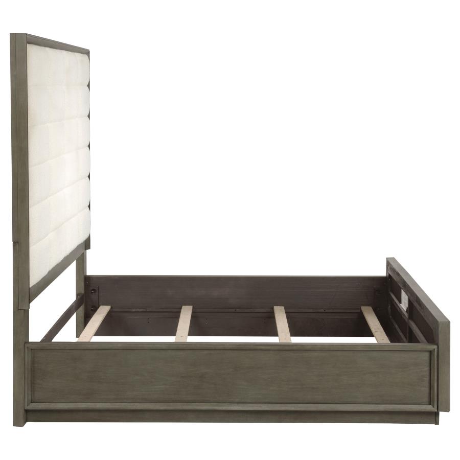 Durango 80-inch Queen Panel Bed Taupe Oak view 6