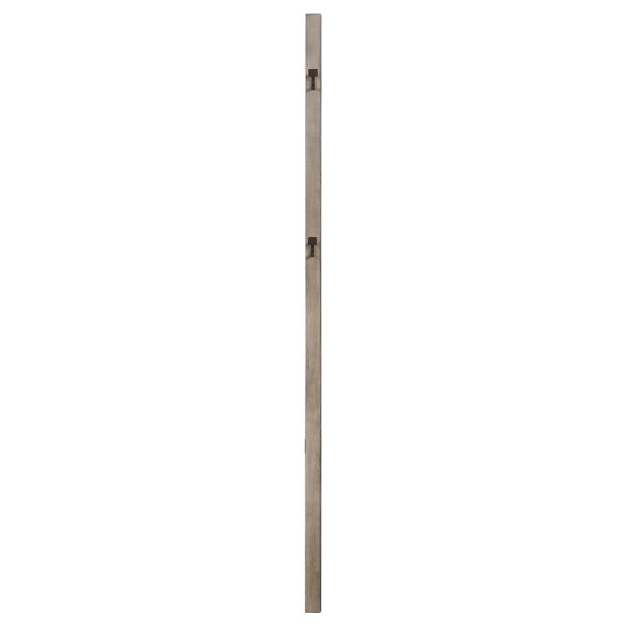 Durango 80-inch Standing Floor Mirror Washed Oak view 4
