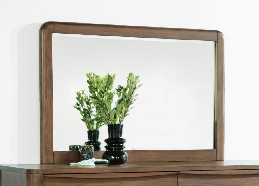Maderia Dresser Mirror Walnut view 2