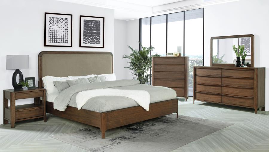 Maderia Dresser Mirror Walnut view 6