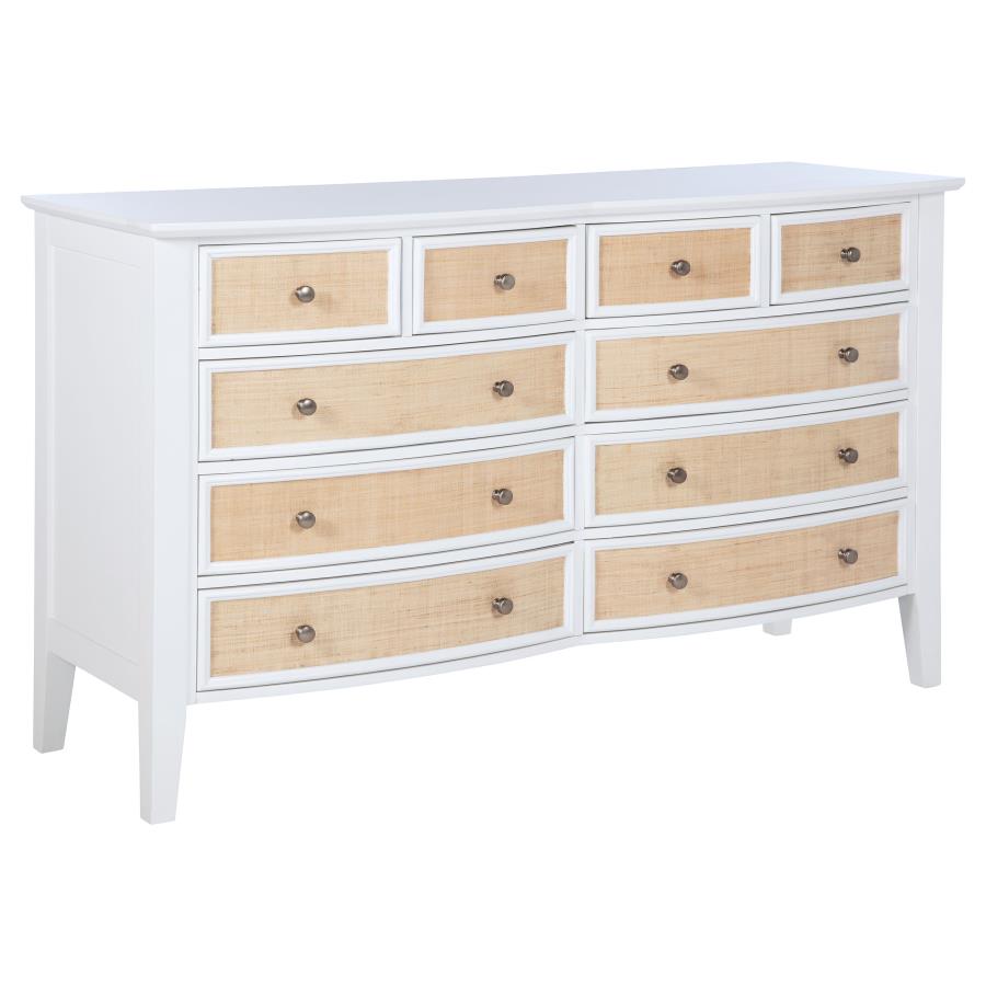 Bexhill 4-piece Eastern King Bedroom Set White view 7