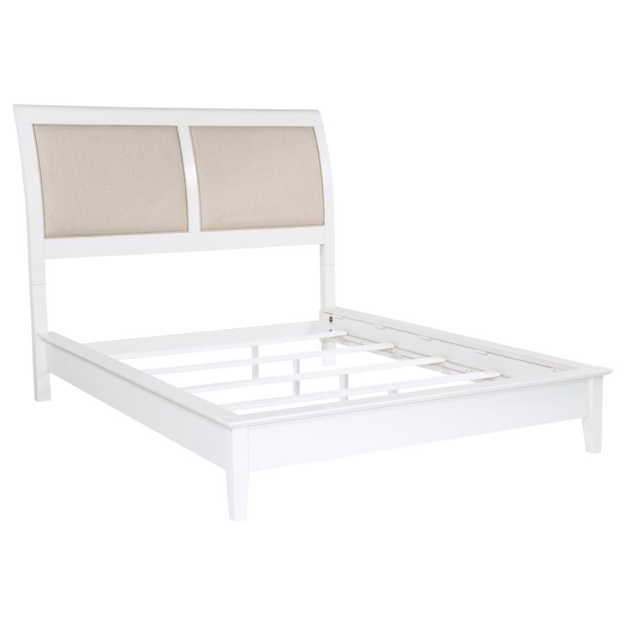 Bexhill 5-piece Queen Bedroom Set White view 3