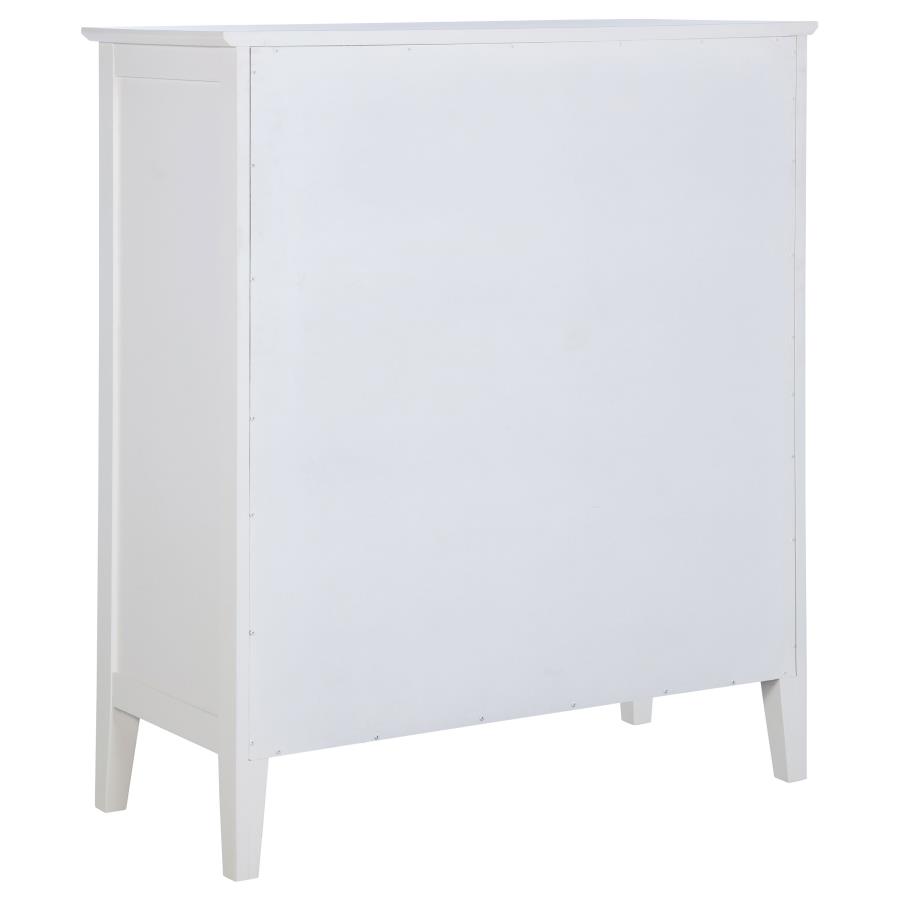Bexhill 8-drawer Chest of Drawers White view 6