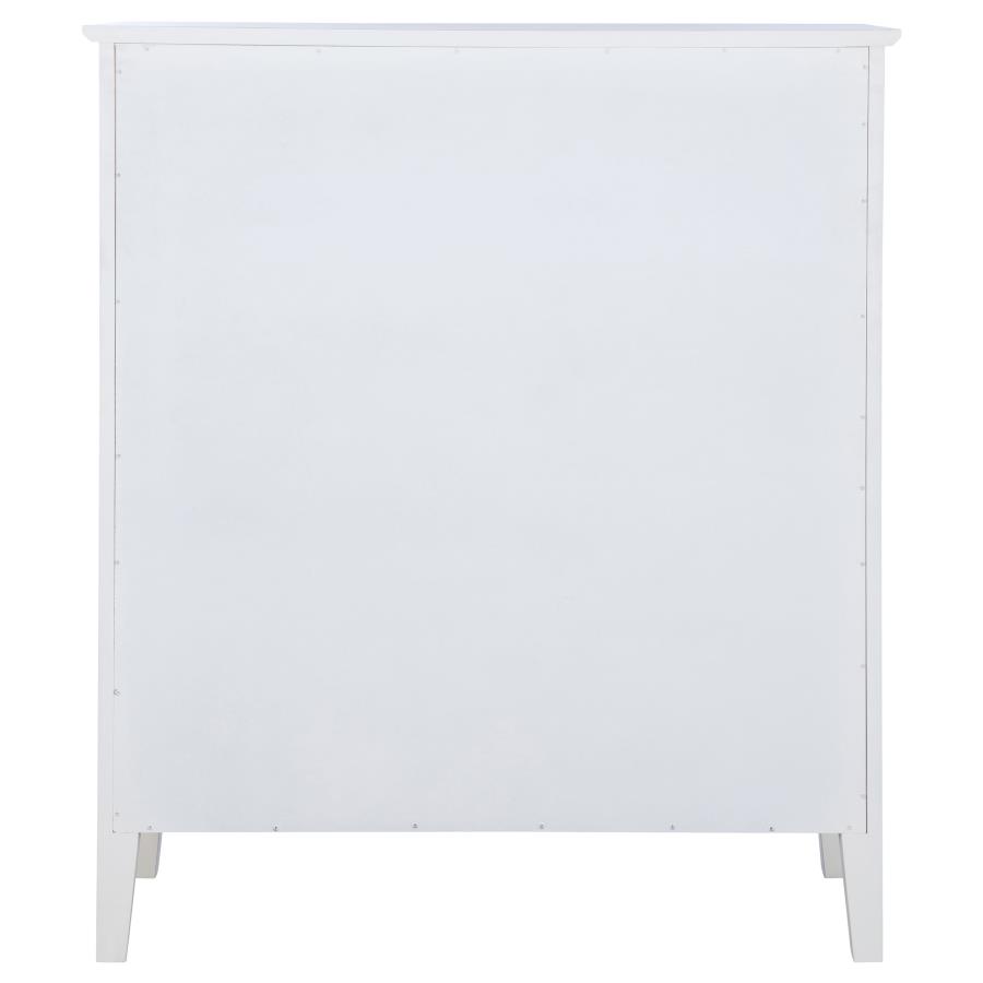 Bexhill 8-drawer Chest of Drawers White view 7