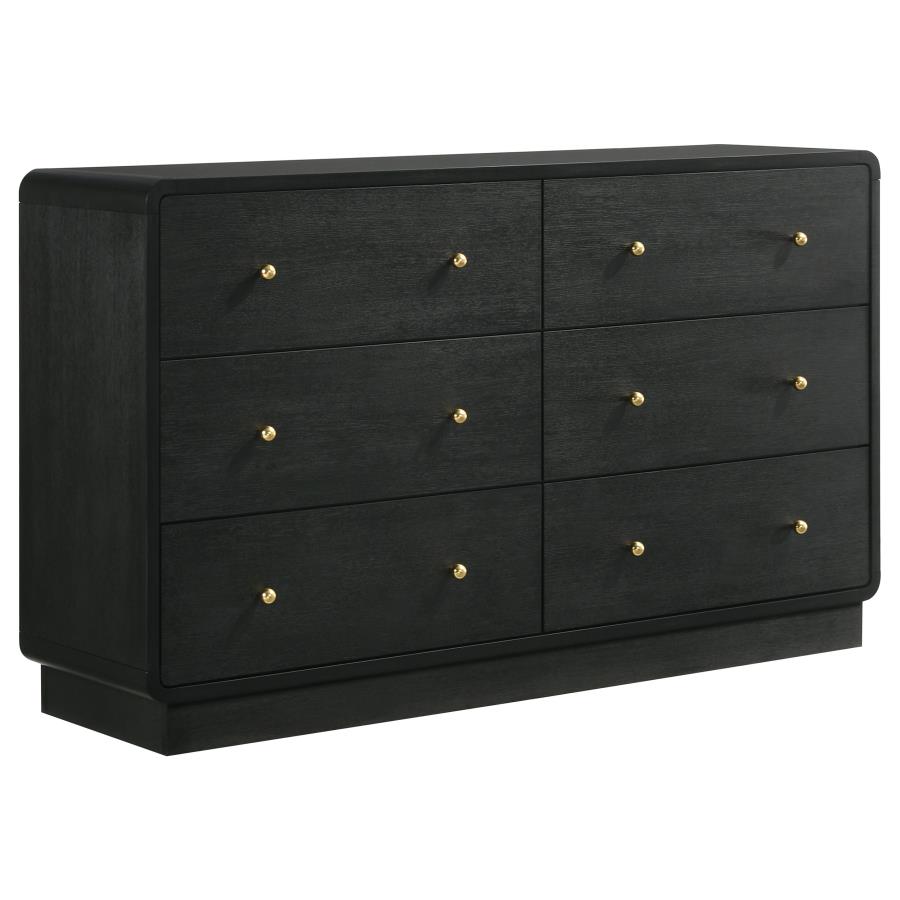 Cavelle 4-piece Full Bedroom Set Black view 7