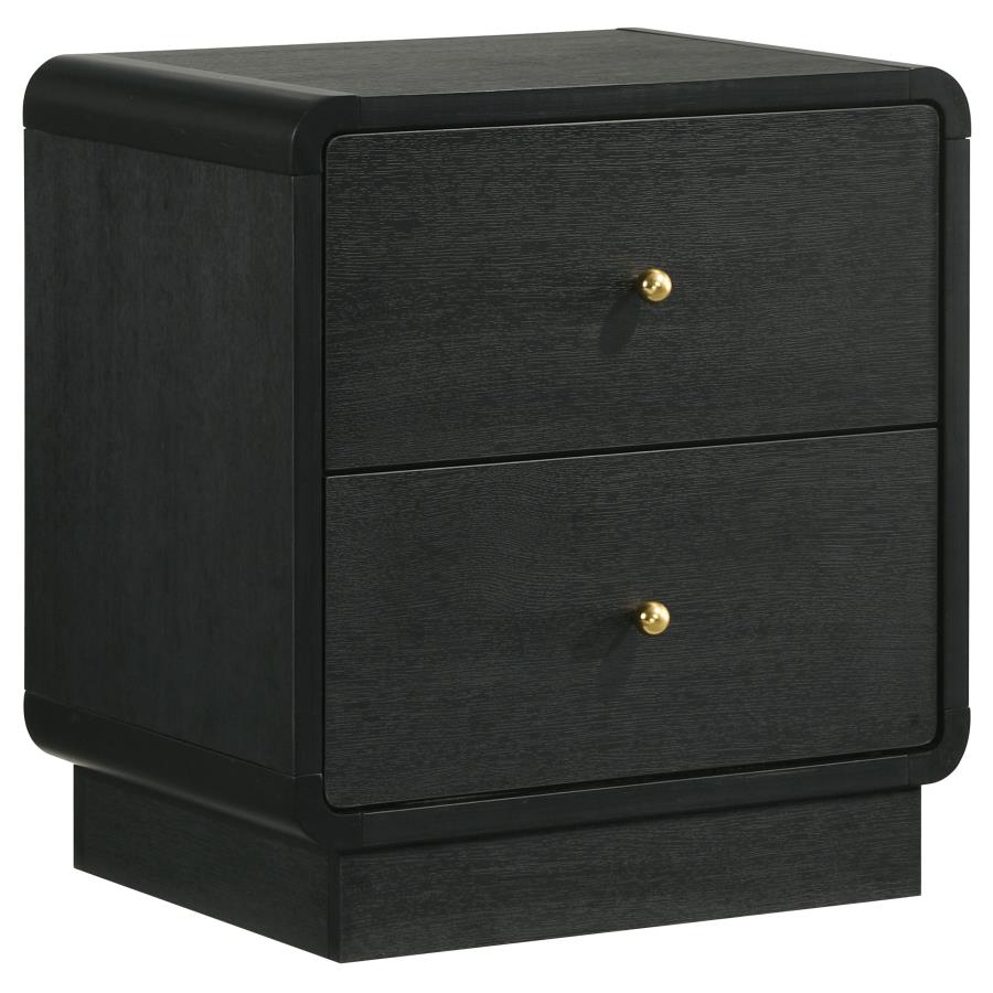 Cavelle 5-piece Queen Bedroom Set Black view 5