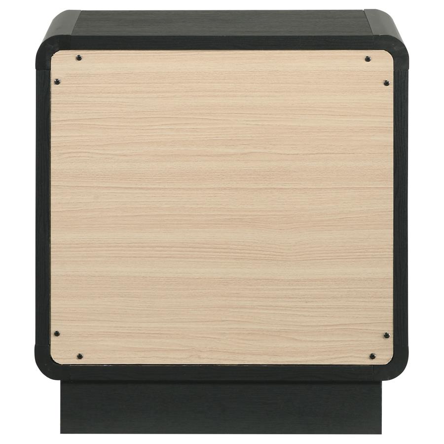 Cavelle 2-drawer Nightstand Bedside Table Black view 7