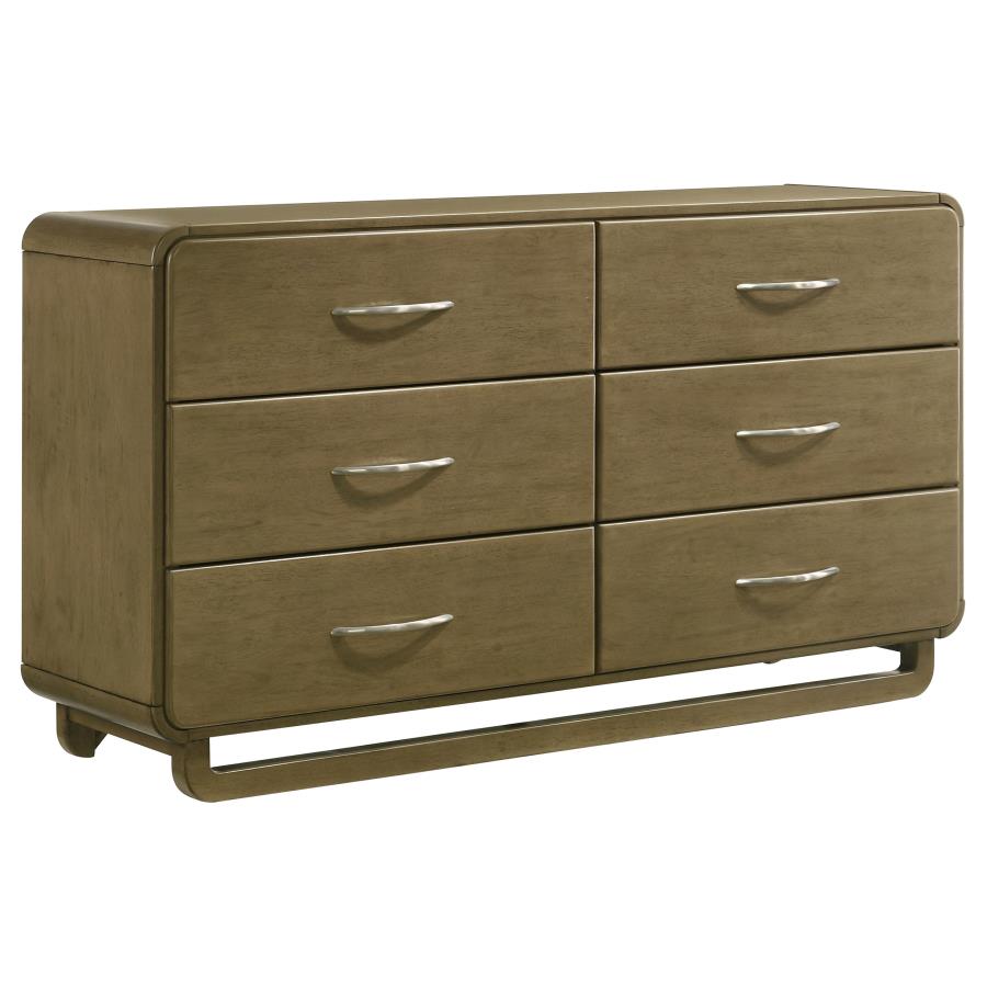 Amsbury 5-piece Queen Bedroom Set Nutmeg view 7